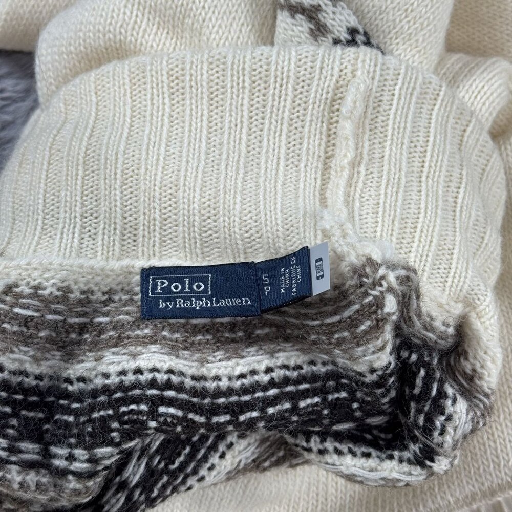 NEW Polo Ralph Lauren Womens S Luxury Turtleneck Sweater Dress Maxi Alpaca Blend - Picture 9 of 14